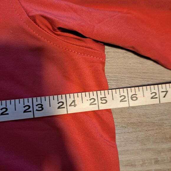 PETER MILLAR Summer Comfort Sz XL Men's Red Polo Top Of The Rock - Picture 8 of 9